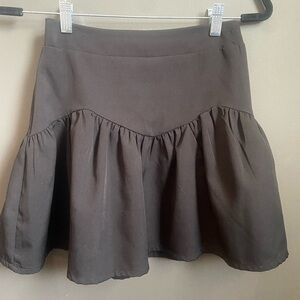 Princess Polly Black A-Line Skirt